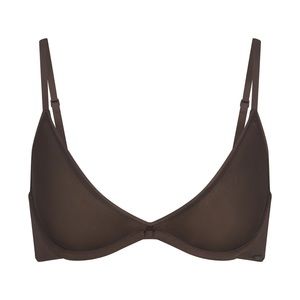 SKIMS Weightless Scoop Bra in Espresso